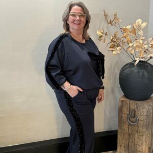 huispak met strik en glitters